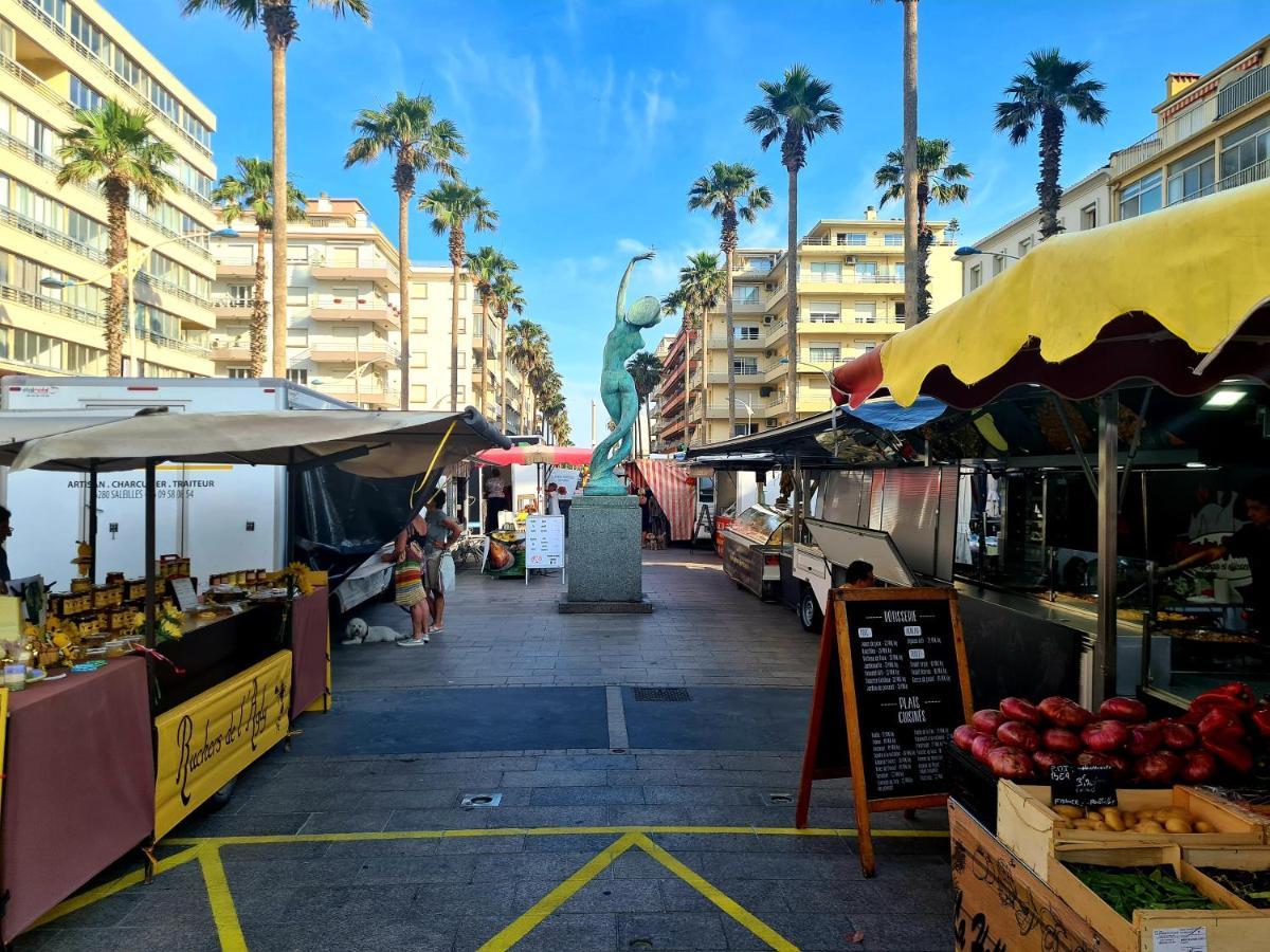 Appartement Mediterranee 150M De La Plage Canet-en-Roussillon Buitenkant foto